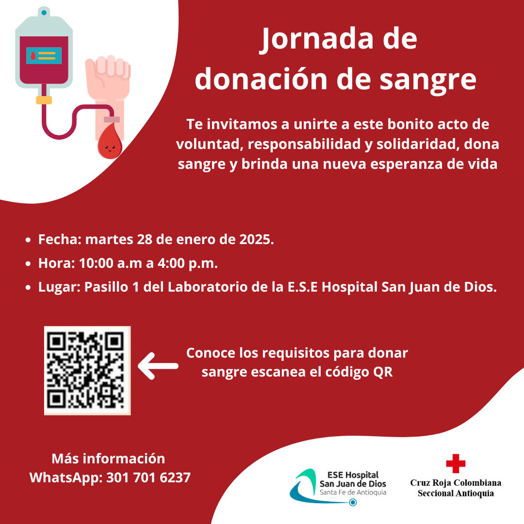 Post donacion de sangre