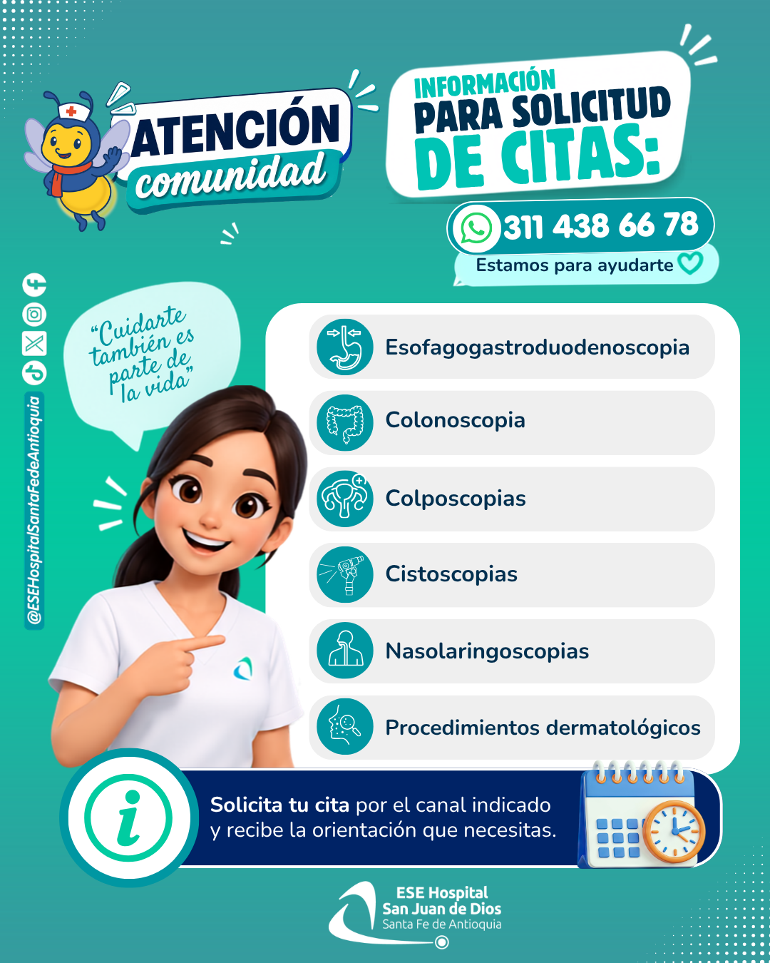 CITAS PROCEDIMIENTOS ENDOSCO