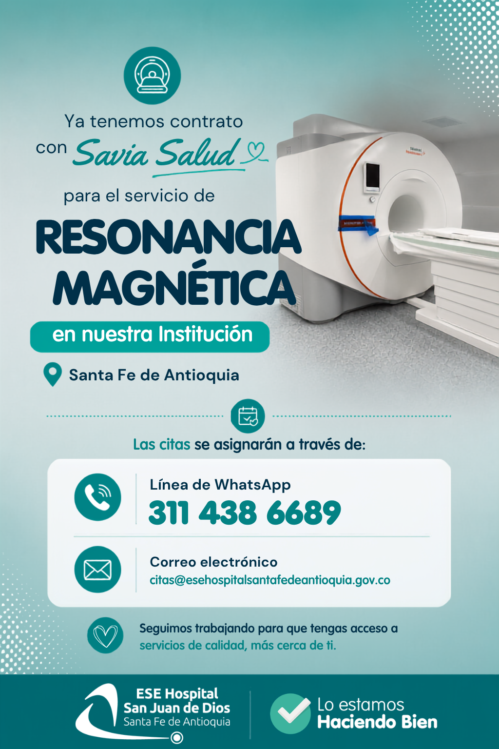 Ya tenemos contrato Savia salud Ya tenemos contrato Savia salud